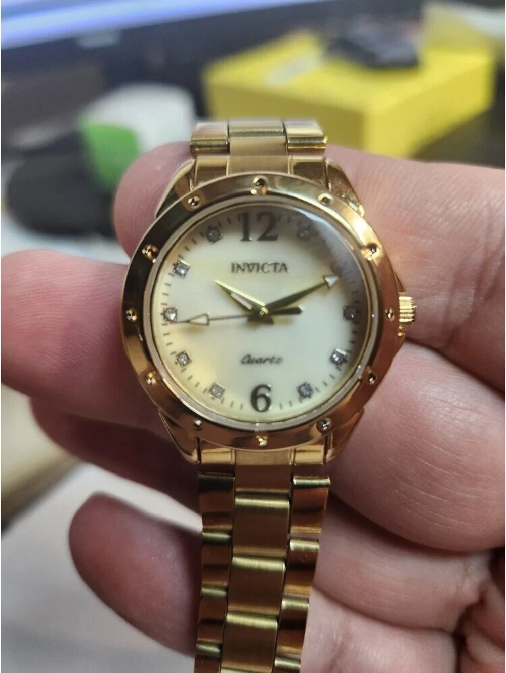 Invicta Celestial Women's Watch - 29mm, Gold (69345)